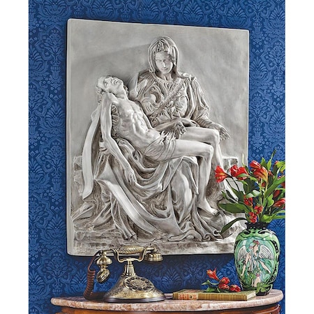 Design Toscano Pieta Sculptural Wall Frieze EU4992